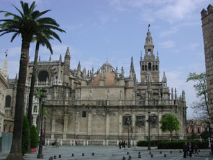 La Cathdrale de Sville et la clbre Giralda